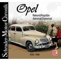 Opel Rekord/Kapitän/Admiral/Diplomat 1938-1986