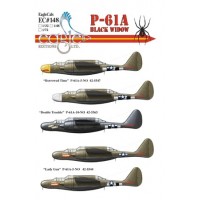 P-61 A Black Widow EagleCals 148 in 1:72