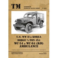 6035,U.S. WW II & Korea Dodge 3/4 -Ton 4x4 WC-54 & WC-64 (KD) Ambulance