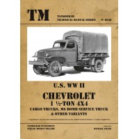 6038, U.S. WW II Chevrolet 1 1/2 ton 4x4 Cargo Trucks,M6 Bomb Service Truck & other Variants