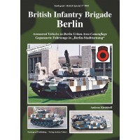 9001,British Infantry Brigade Berlin - Gepanzerte Fahrzeuge in "Berlin-Stadttarnung"