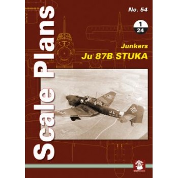 54, Junkers Ju 87 B Stuka in 1:24