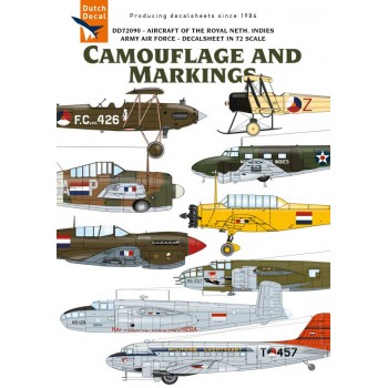 Camouflage & Markings RNEIAAF Dutch Decal No.72090