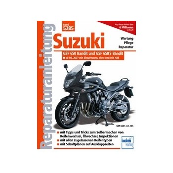 Suzuki GSV 650 Bandit ab Modelljahr2007 - Einspritzer wassergekühlt