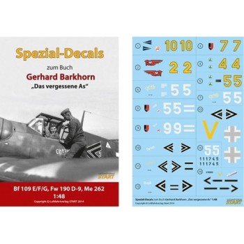 Spezial Decals zum Barkhorn Buch "Das vergessene As"