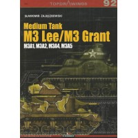 92, Medium Tank M3 Lee / M3 Grant M3A1,M3A2,M3A4,M3A5