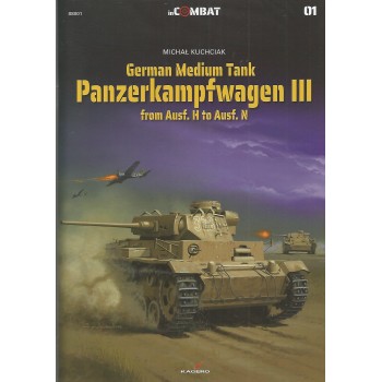 1,German Medium Tank Panzerkampfwagen III from Ausf. H to Ausf. N