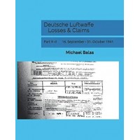 Deutsche Luftwaffe Losses & Claims Part 9/2 : 16.September - 31.October 1941