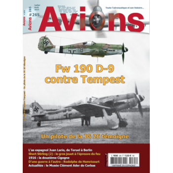 Avions 265 - Fw 190 D-9 contre Tempest