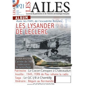 Les Ailes 21 : Avec les FAFL de l'escadrille Rennes, les Lysander de Leclerc