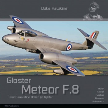 42, Gloster Meteor F.8 - First Generation British Jet Fighter